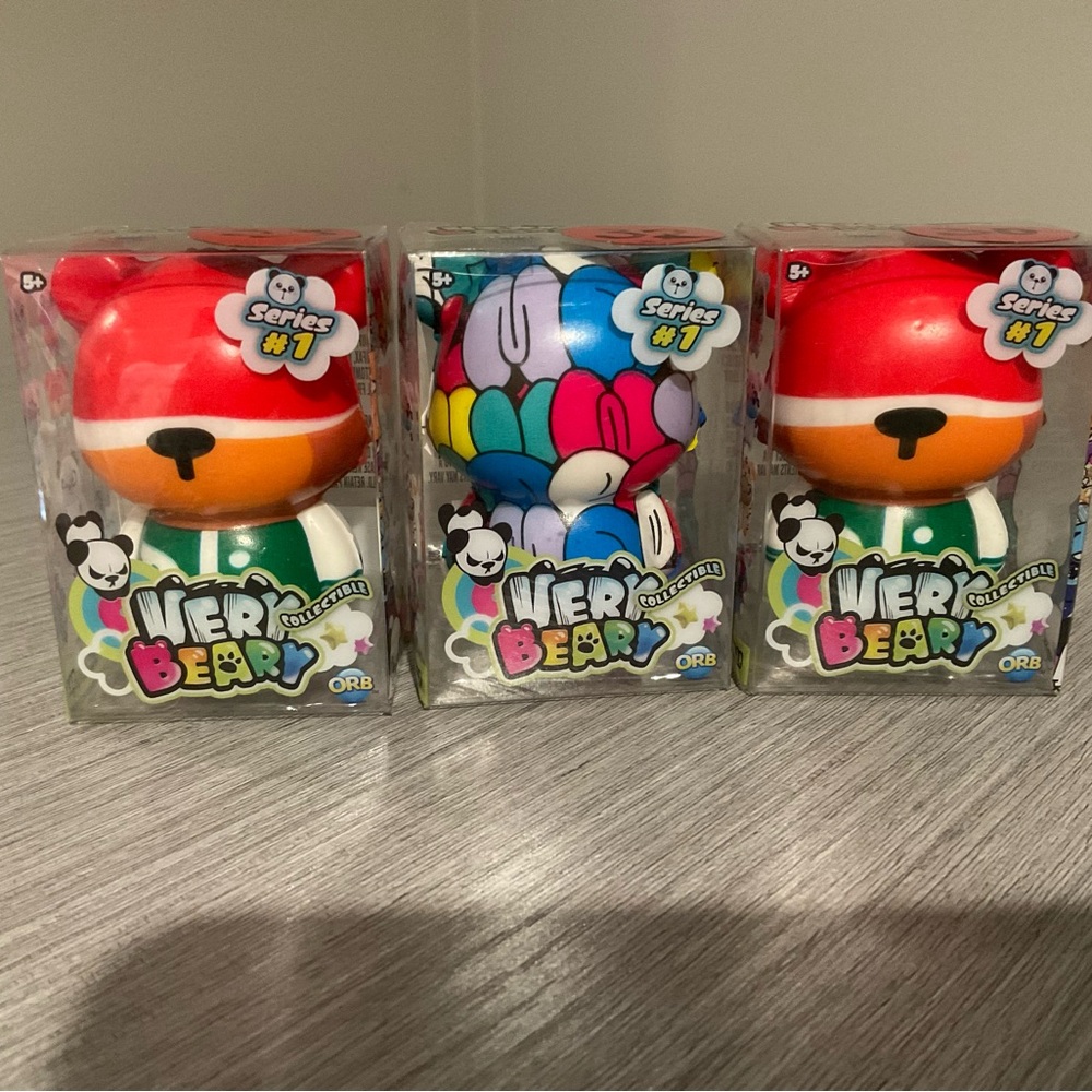 Orb Very Beary Collectibles Series #1  - Set of 3